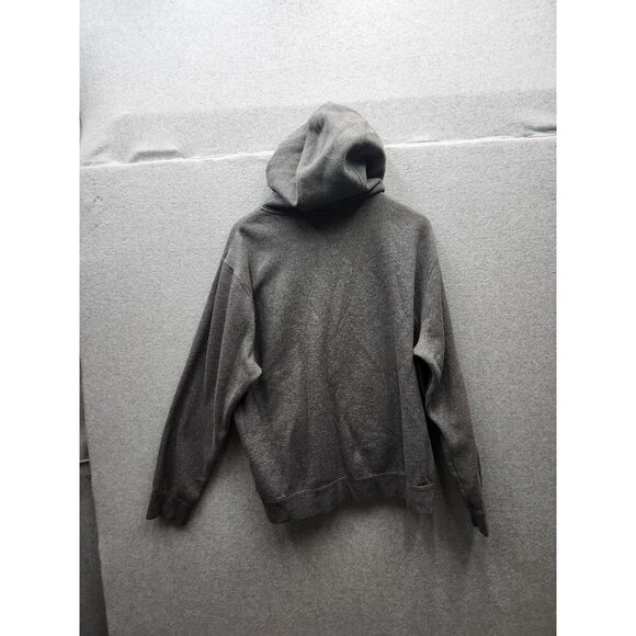 Nike Mens Grey Hooded Zip-Up Sweatshirt L - Picture 4 of 4